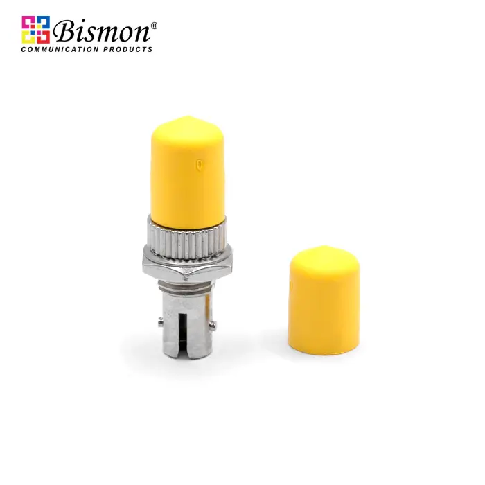 ST-Adaptor SM Simplex, Metal Housing, Zirconia Threaded Type